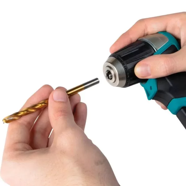 Makita 12-Volt MAX CXT Lithium-Ion Cordless 3/8 in. Right Angle Drill Kit (2.0 Ah)