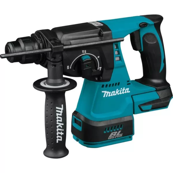 Makita 18V LXT Lithium-Ion 1 in. Brushless SDS-Plus Concrete/Masonry Rotary Hammer Drill with Bonus 18V LXT Battery Pack 5.0Ah