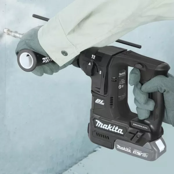 Makita 18V LXT Lithium-Ion Sub-Compact Brushless Cordless 11/16 in. Rotary Hammer, accepts SDS-PLUS bits, Tool Only