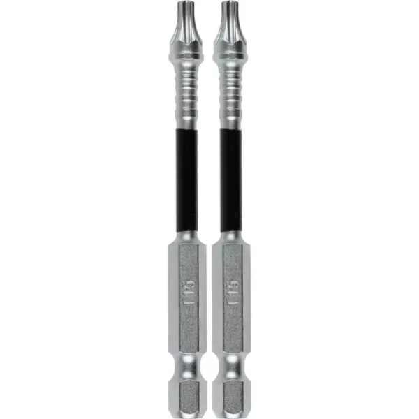 Makita IMPACT XPS T15 Torx 3 in. Power Bit (2-Pack)