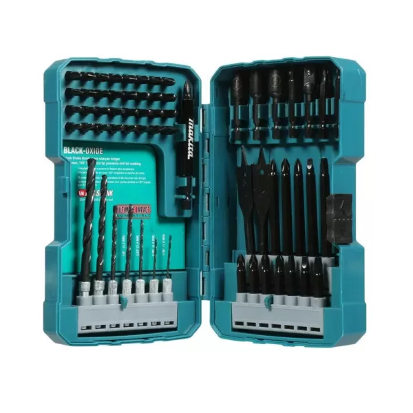 Makita Impact Drill-Driver Bit Set (70-Piece), Steel