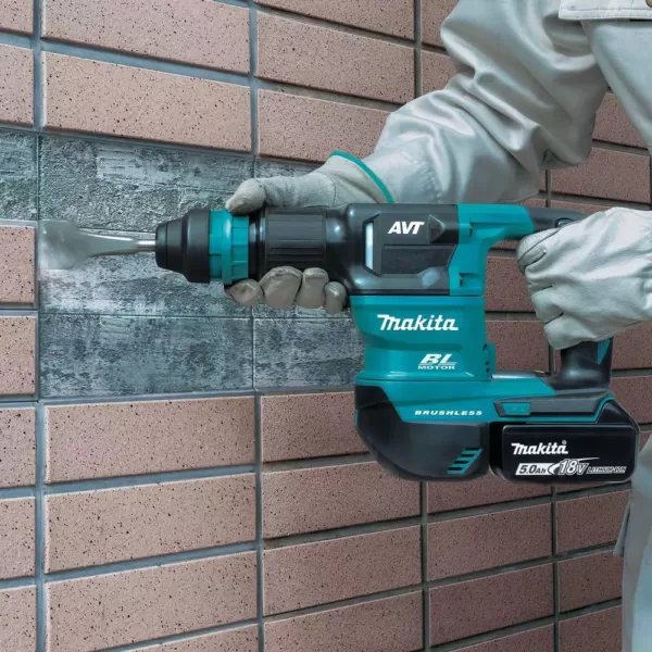 Makita 18-Volt LXT Lithium-Ion Brushless Cordless AVT Power Scraper Kit (5.0 Ah)