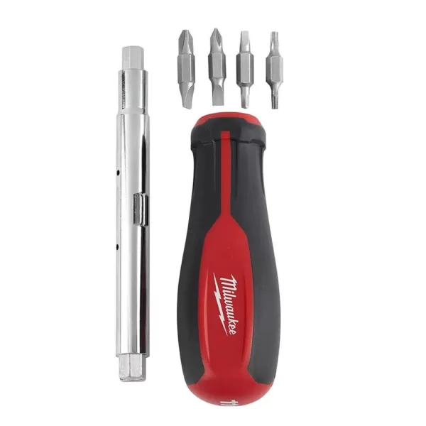 Milwaukee Electrician's Screwdrivers/Pliers/Cutters Hand Tool Set (12-Piece)