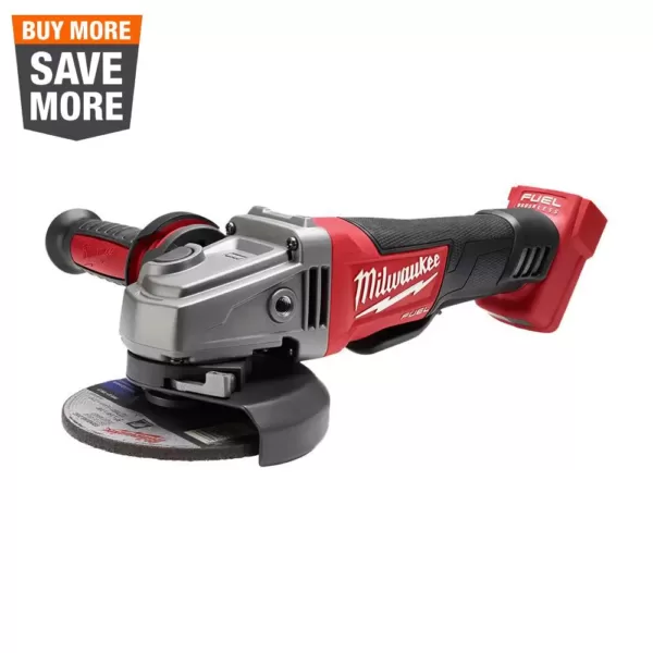 Milwaukee M18 FUEL 18-Volt Lithium-Ion Brushless Cordless 4-1/2 in. / 5 in. Grinder with Paddle Switch (Tool-Only)