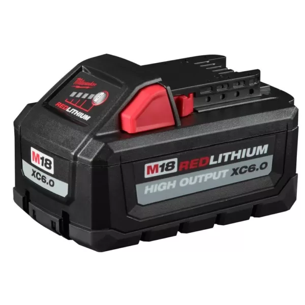 Milwaukee M18 FUEL 18-Volt Lithium-Ion Brushless Cordless 4-1/2 in./6 in. Grinder with Slide Switch Kit and One 6.0 Ah Battery