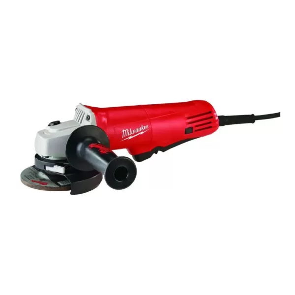 Milwaukee 7.5 Amp 4.5 in. Small Angle Grinder with Lock-On Paddle Switch