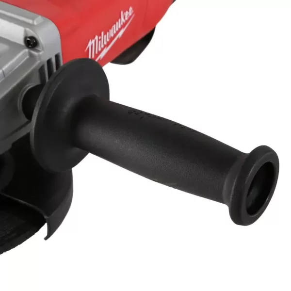 Milwaukee 11 Amp Corded 4-1/2 in. Small Angle Grinder with Lock-On Paddle Switch