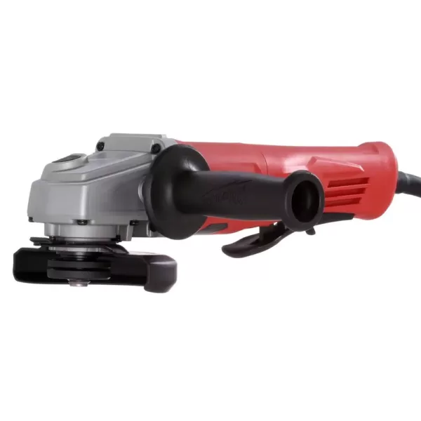 Milwaukee 11 Amp Corded 4-1/2 in. Small Angle Grinder with No-Lock Paddle