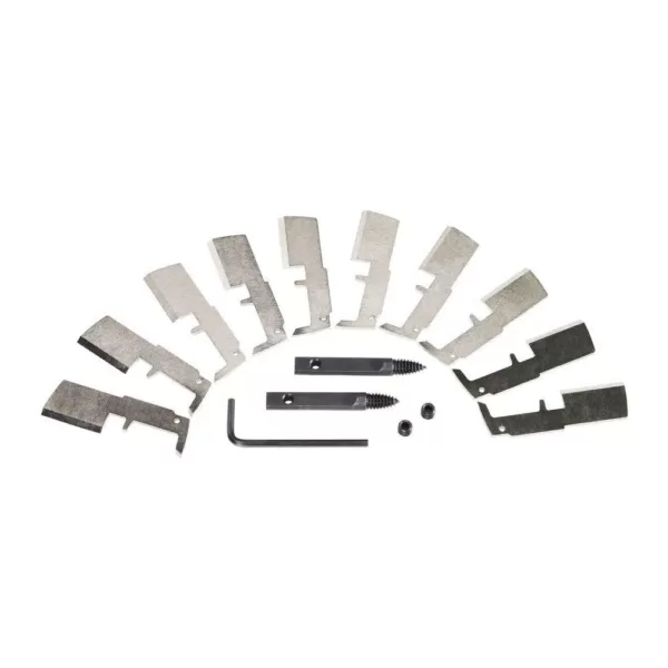 Milwaukee 2-9/16 in. SWITCHBLADE High Speed Steel Blade Replacement Kit (10-Blades)