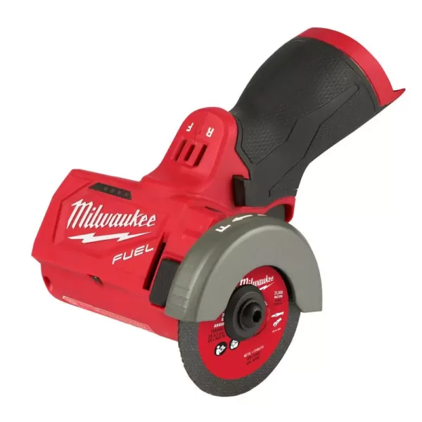 Milwaukee M12 FUEL 12-Volt Lithium-Ion Brushless Cordless 3 in. Cut Off Saw (Tool-Only)