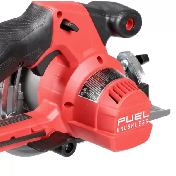 Milwaukee M12 FUEL 12-Volt Lithium-Ion Brushless Cordless 5-3/8 in. Circular Saw (Tool-Only) w/ 16T Carbide-Tipped Metal Saw Blade