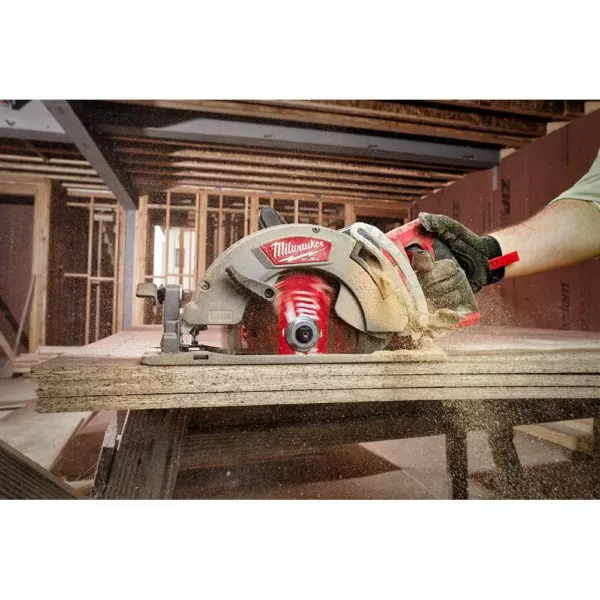 Milwaukee M18 FUEL 18-Volt Lithium-Ion Cordless 7-1/4 in. Rear Handle Circular Saw (Tool-Only)