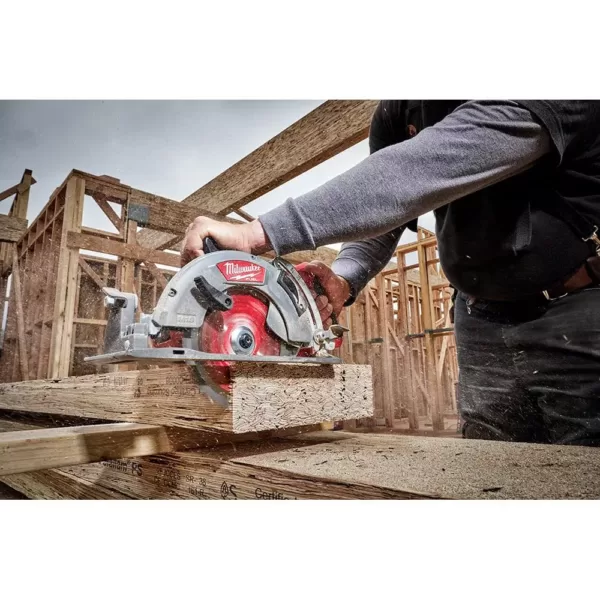 Milwaukee M18 FUEL 18-Volt Lithium-Ion Cordless 7-1/4 in. Rear Handle Circular Saw (Tool-Only)