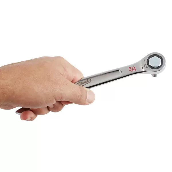 Milwaukee 3/4 in. SAE Ratcheting Combination Wrench