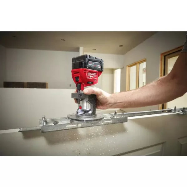 Milwaukee M18 FUEL 18-Volt Lithium-Ion Brushless Cordless Compact Router and Jig Saw 2-Tool Set (Tool-Only)