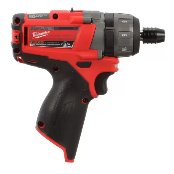 Milwaukee M12 FUEL 12-Volt Lithium-Ion Brushless Cordless 1/4 in. Hex 2-Speed Screwdriver (Tool-Only)