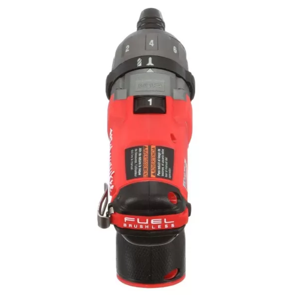 Milwaukee M12 FUEL 12-Volt Lithium-Ion Brushless Cordless 1/4 in. Hex 2-Speed Screwdriver (Tool-Only)