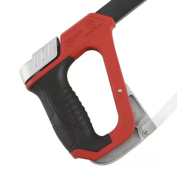 Milwaukee 12 in. Hack Saw with Rubber Handle with 10 in. Hack Saw