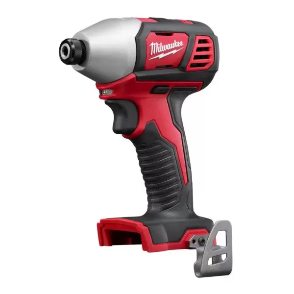 Milwaukee M18 18-Volt Lithium-Ion Cordless 1/4 in. Hex Impact Driver (Tool-Only)