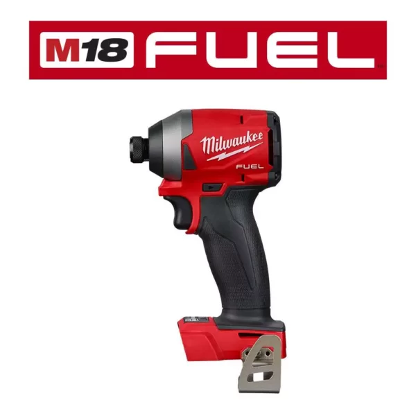 Milwaukee M18 FUEL 18-Volt Lithium-Ion Brushless Cordless 1/4 in. Hex Impact Driver (Tool-Only)