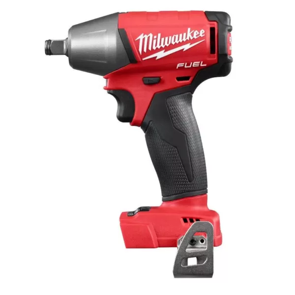 Milwaukee M18 FUEL 18-Volt Lithium-Ion Brushless Cordless 1/2 in. Impact Wrench with Friction Ring (Tool-Only)