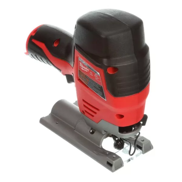 Milwaukee M12 12-Volt Lithium-Ion Cordless Jig Saw and Multi-Tool Combo Kit W/ (1) 2.0Ah Battery and Charger