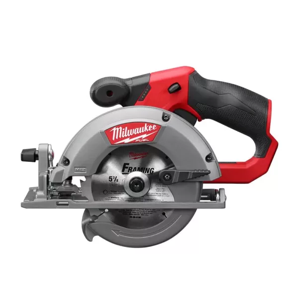 Milwaukee M12 12-Volt Lithium-Ion Cordless Jig Saw and 5-3/8 in. Circular Saw Combo Kit W/ (1) 2.0Ah Battery and Charger