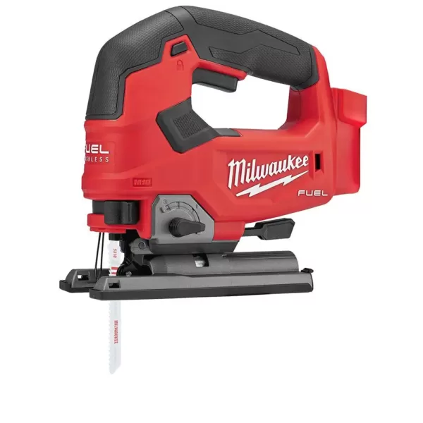 Milwaukee M18 FUEL 18-Volt Lithium-Ion Brushless Cordless Jig Saw and 3-in-1 Backpack Vacuum with (2) 6.0Ah Batteries