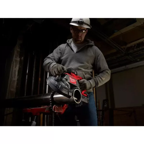 Milwaukee M18 FUEL 18-Volt Lithium-Ion Brushless Cordless Jig Saw and Band Saw with (2) 6.0Ah Batteries