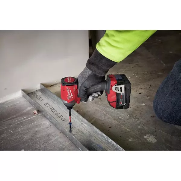 Milwaukee M18 FUEL 18-Volt Lithium-Ion Brushless Cordless Jig Saw Kit with  M18 FUEL Impact Driver