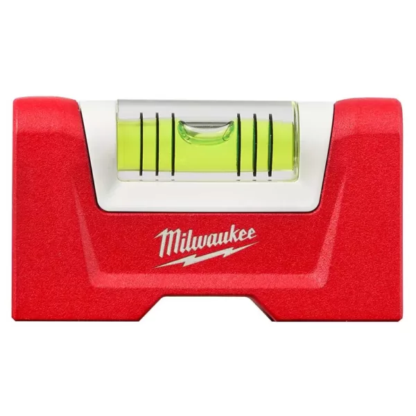 Milwaukee 3 in. Compact Torpedo Pocket Level