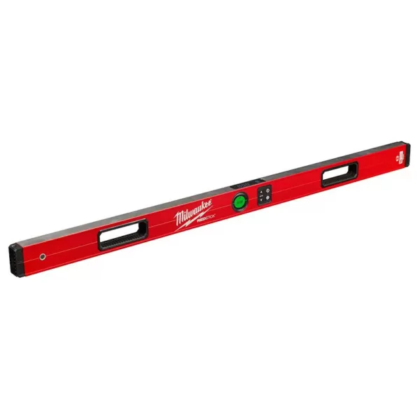 Milwaukee 48 in. REDSTICK Digital Box Level with Pin-Point Measurement Technology W/ 700 Lumens LED Rechargeable Flashlight