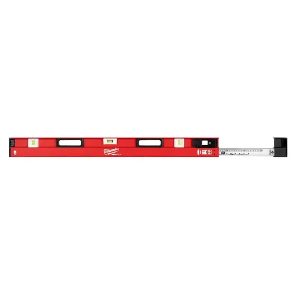 Milwaukee 48 in. to 78 in. REDSTICK Expandable Magnetic Box Level