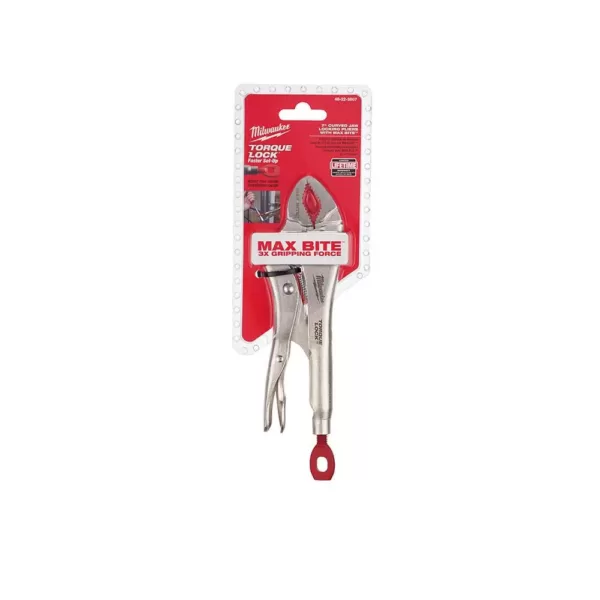 Milwaukee 7 in. MAXBITE Curved Jaw Locking Pliers