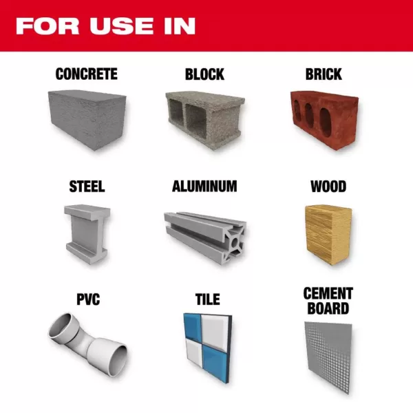 Milwaukee 3/16 in. x 4 in. x 6 in. SHOCKWAVE Carbide Multi-Material Drill Bit