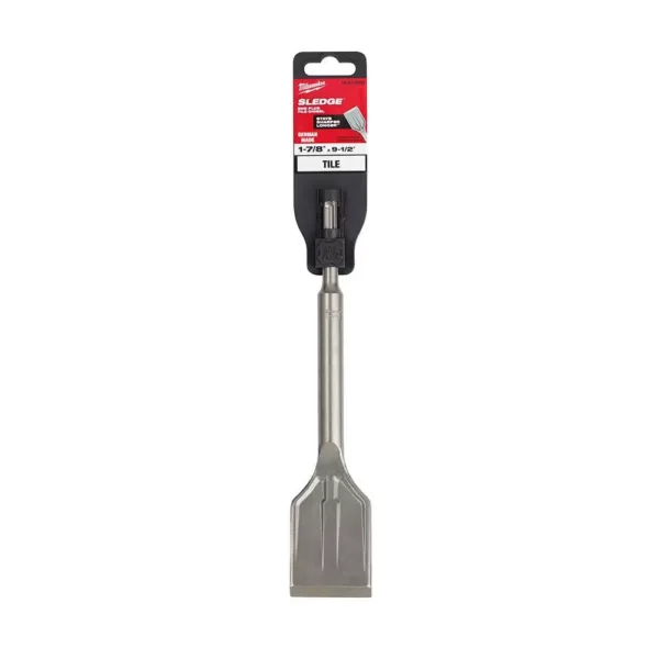 Milwaukee 1-7/8 in. Steel SDS-Plus SLEDGE Steel Tile Chisel