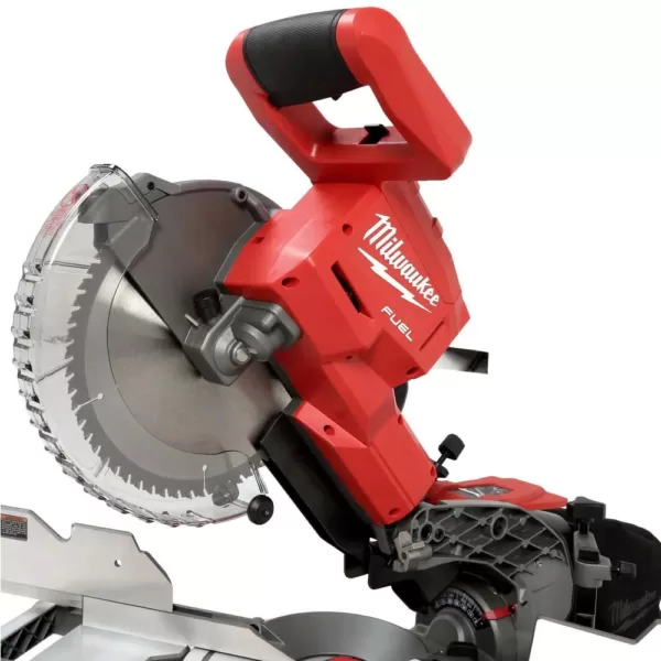 Milwaukee M18 FUEL 18-Volt Lithium-Ion Brushless 10 in. Cordless Dual Bevel Sliding Compound Miter Saw with 8-1/4 in. Table Saw