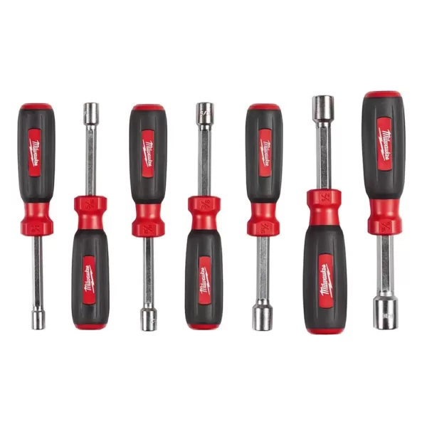 Milwaukee SAE Hollow Shaft Nut Driver Set (7-Piece)