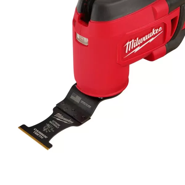 Milwaukee 1-3/8 in. Carbide Universal Fit Extreme Wood/Metal Cutting Oscillating Multi-Tool Blade (5-Pack)