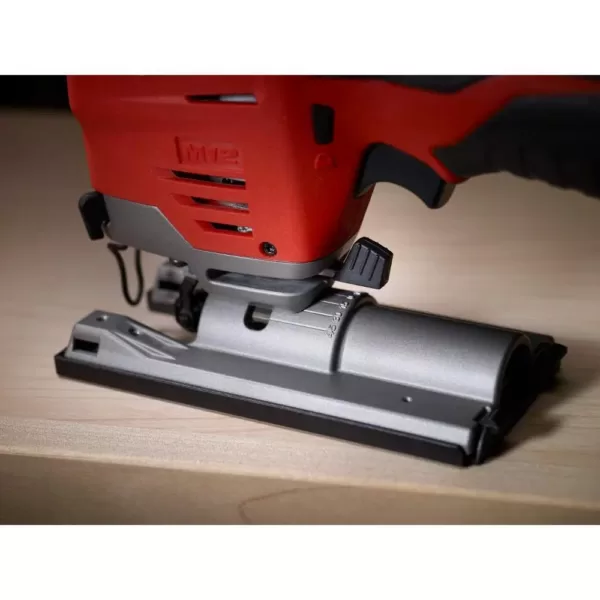 Milwaukee M12 FUEL 12-Volt Lithium-Ion Cordless Oscillating Multi-Tool and Jig Saw with two 3.0 Ah Batteries