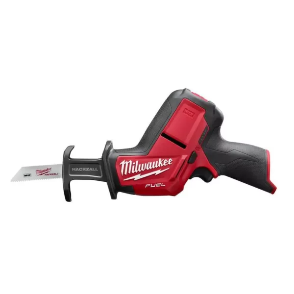 Milwaukee M12 FUEL 12-Volt Lithium-Ion Cordless Oscillating Multi-Tool and HACKZALL with two 3.0 Ah Batteries