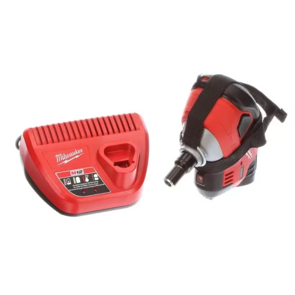 Milwaukee M12 12-Volt Lithium-Ion Cordless Palm Nailer (Tool-Only)