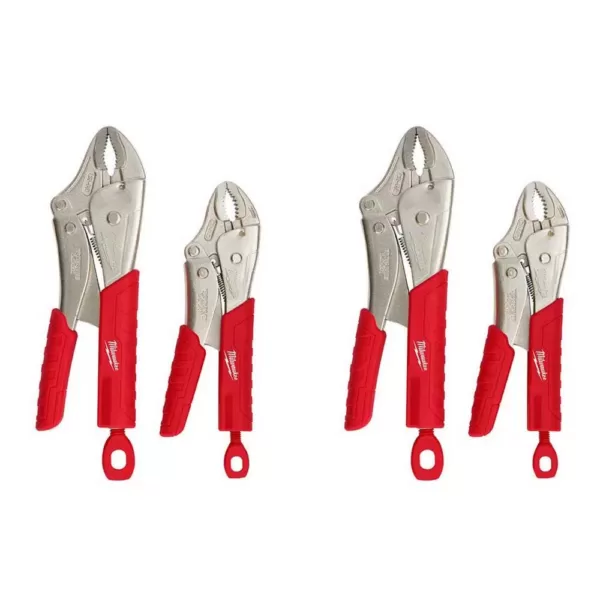 Milwaukee Torque Lock Curved Jaw Locking Pliers Set (4-Piece)