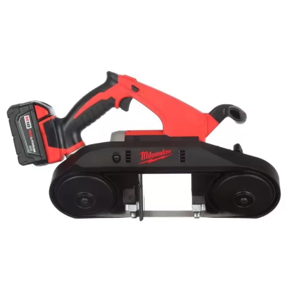 Milwaukee M18 18-Volt Lithium-Ion Cordless Band Saw Kit with Two 3.0 Ah Batteries, Charger, Hard Case