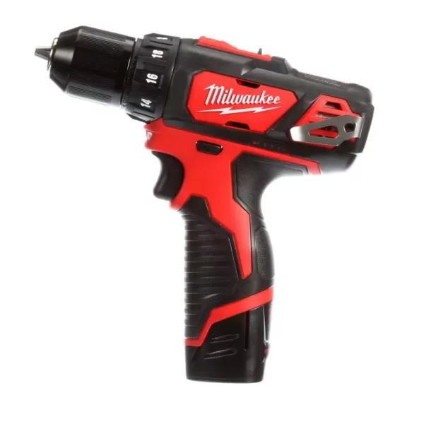 Milwaukee M12 12-Volt Lithium-Ion Cordless 3/8 in. Drill/Driver Kit with  M12 Oscillating Multi-Tool