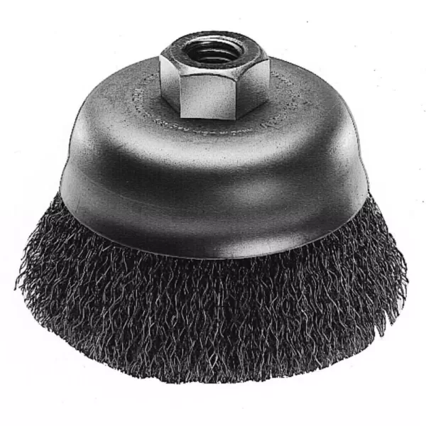 Milwaukee 6 in. Crimped Wire Cup Brush