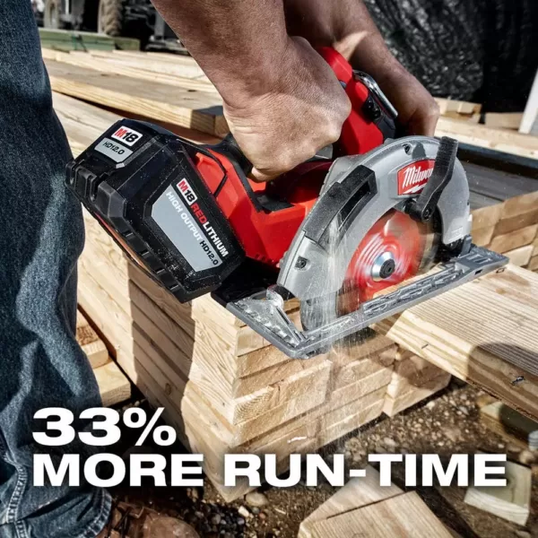 Milwaukee M18 18-Volt Lithium-Ion High Output Battery Pack 12.0Ah W/ HIGH OUTPUT XC 8.0Ah Battery