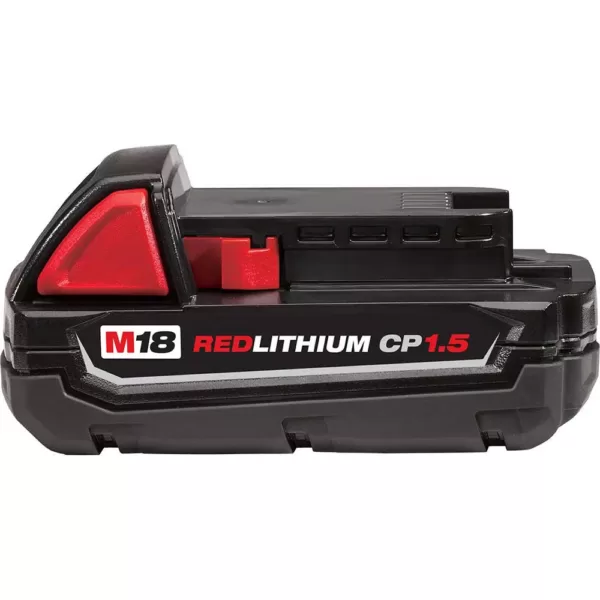 Milwaukee M18 18-Volt Lithium-Ion Compact Battery Pack 1.5Ah