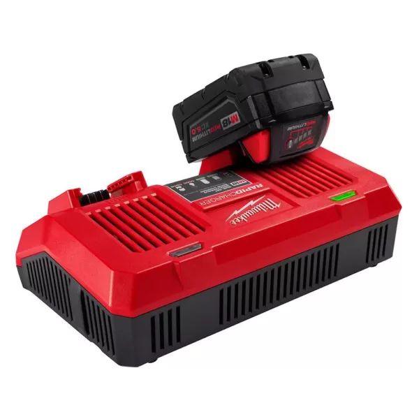 Milwaukee M18 18-Volt Lithium-Ion Dual Bay Rapid Battery Charger