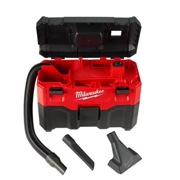 Milwaukee M18 18-Volt Lithium-Ion Cordless Combo Tool Kit (6-Tool) with M18 Wet/Dry Vacuum and Multi-Tool